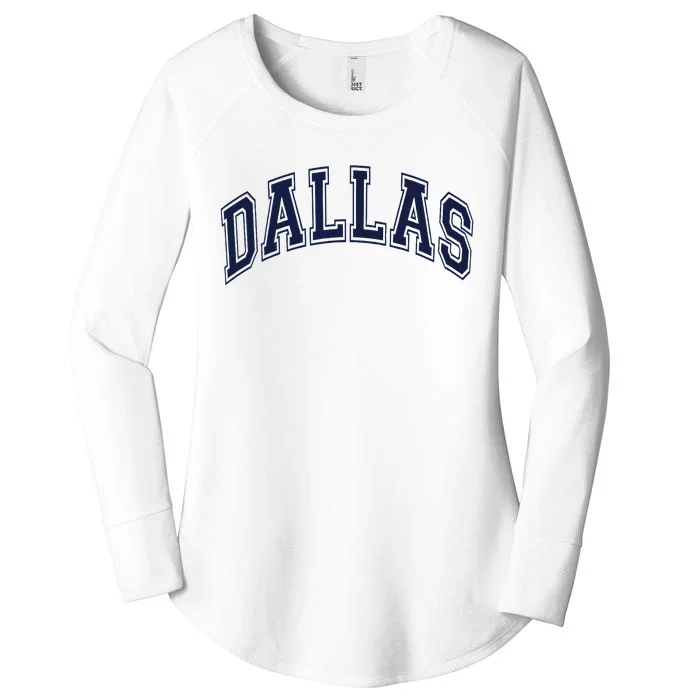 Dallas Women's Perfect Tri Tunic Long Sleeve Shirt