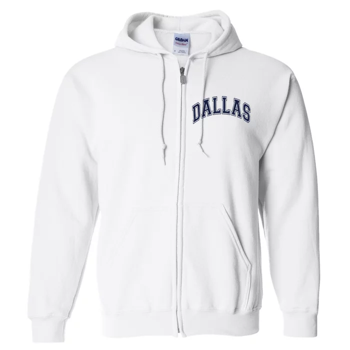 Dallas Full Zip Hoodie