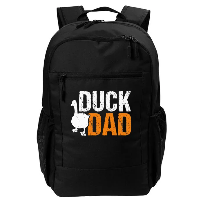 Duck Dad Animal Lover Cute Ducks Themed Daily Commute Backpack