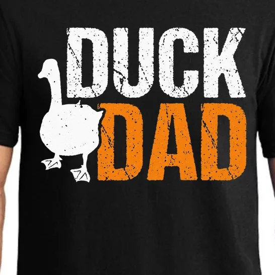 Duck Dad Animal Lover Cute Ducks Themed Pajama Set