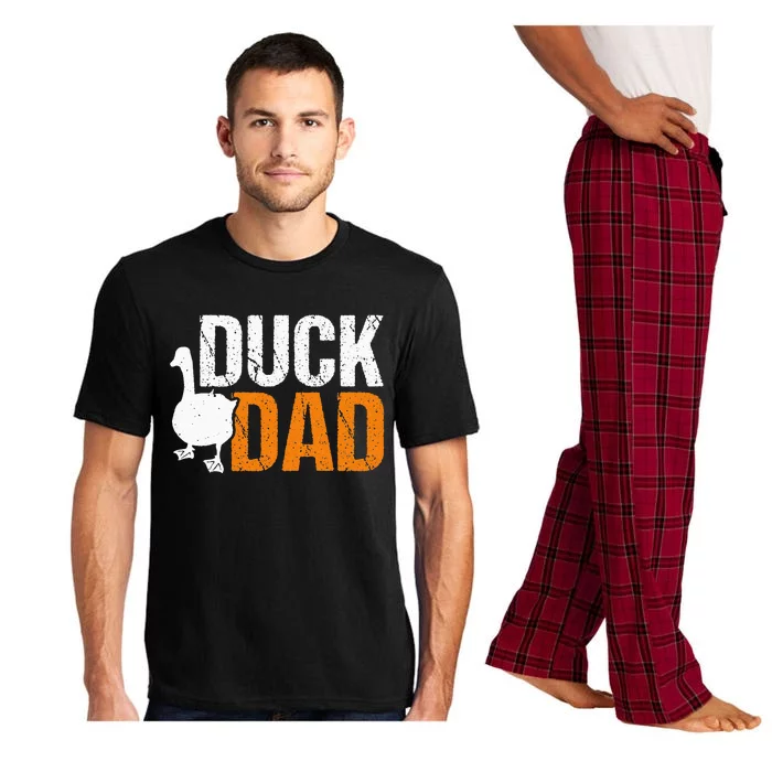 Duck Dad Animal Lover Cute Ducks Themed Pajama Set