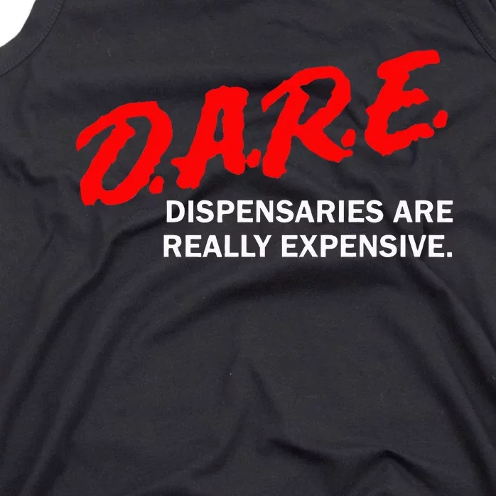 Dare Dispensaries Are Really Expensive Tank Top