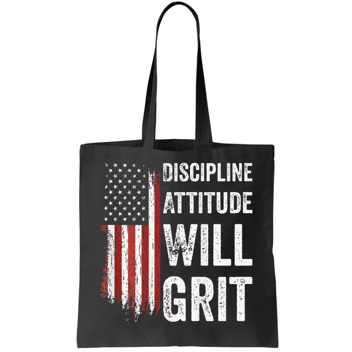 D.A.W.G Discipline Attitude Will Grit Gym Motivation Workout Tote Bag