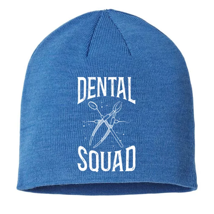 Dentist Dental Assistant Hygienist Squad Gift 8 1/2in Sustainable Knit Beanie