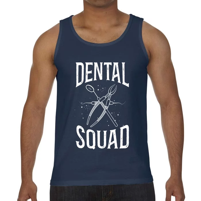 Dentist Dental Assistant Hygienist Squad Gift Comfort Colors® Tank Top