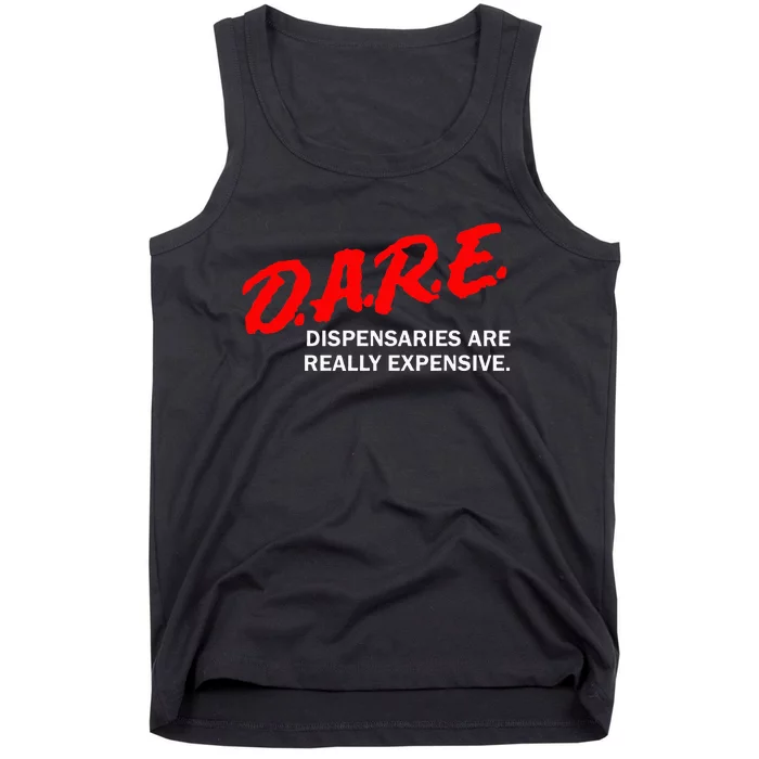 Dare Dispensaries Are Really Expensive Tank Top