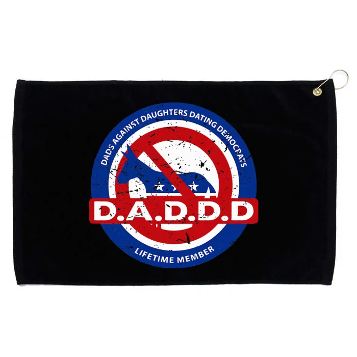 Daddd Dads Against Daughters Dating Democrats Grommeted Golf Towel