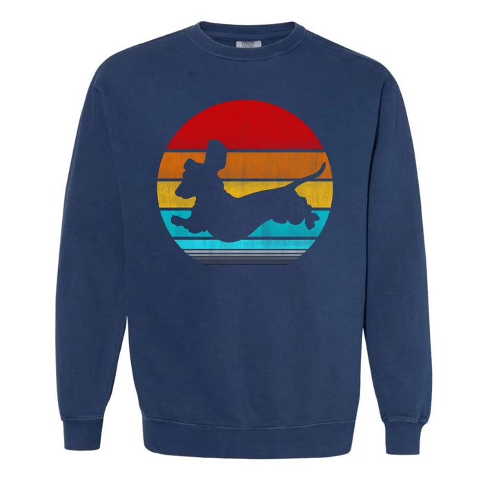 Dachshund Garment-Dyed Sweatshirt