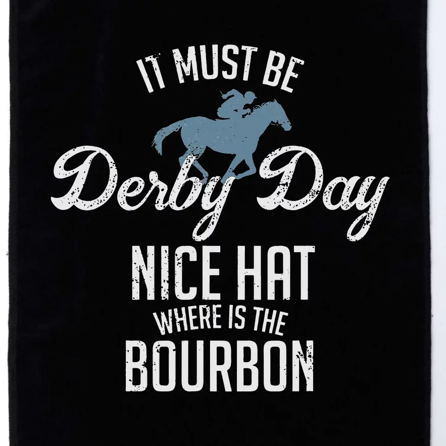 Derby Day and mint juleps Kentucky horse racing Platinum Collection Golf Towel