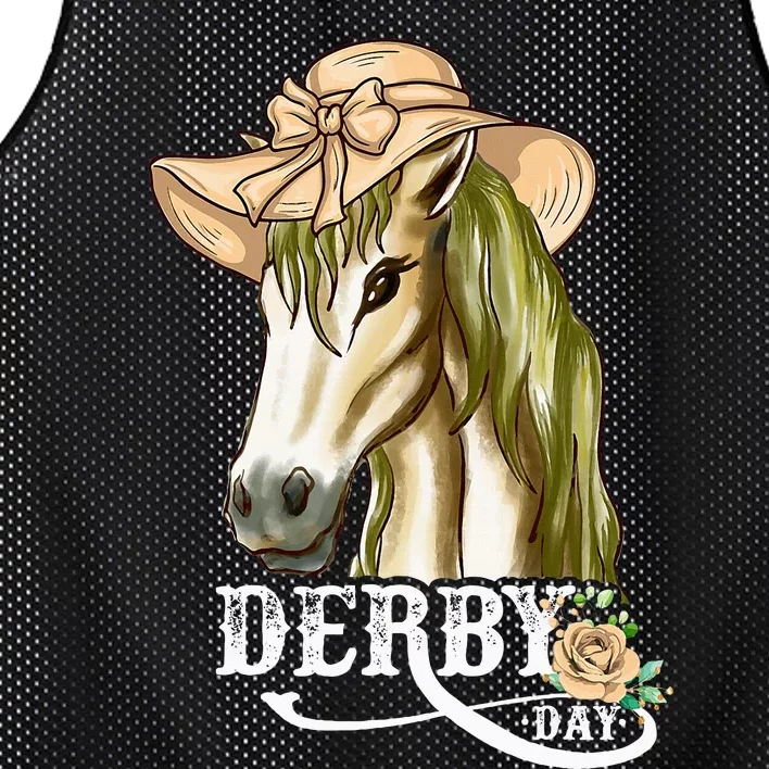 Derby Day And Hats It Must Be Derby Talk Derby To Me Mesh Reversible Basketball Jersey Tank