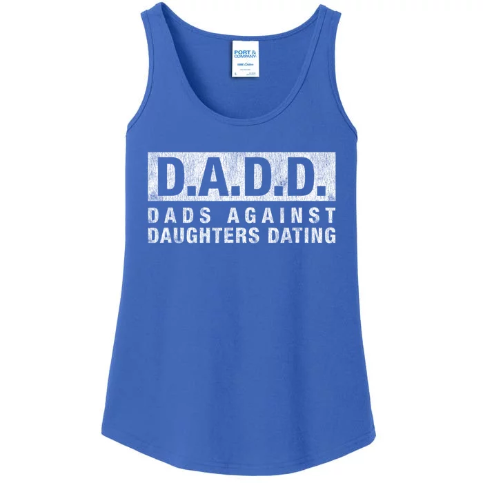 Dadd Dads Against Daughters Dating Gift Dad Funny Saying Gift Ladies Essential Tank