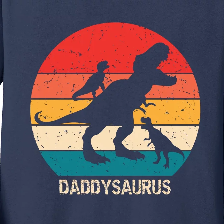 DADDSAURUS Kids Long Sleeve Shirt