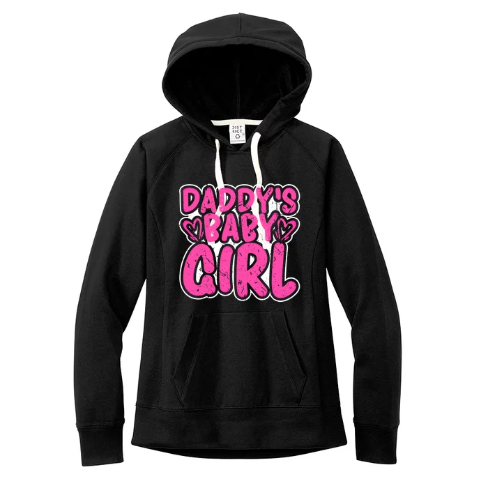 Daddys Ddlg Abdl Bdsm Kink Submissive Gift Women's Fleece Hoodie