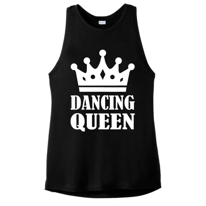 Dancing Ladies Tri-Blend Wicking Tank