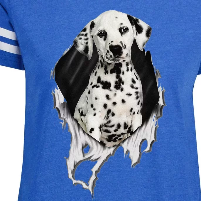 Dalmatian Enza Ladies Jersey Football T-Shirt