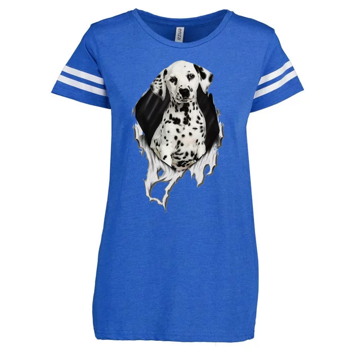 Dalmatian Enza Ladies Jersey Football T-Shirt