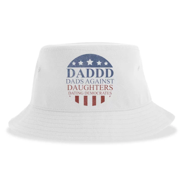 DADDD Dad Against Daughters Dating Democrates Sustainable Bucket Hat