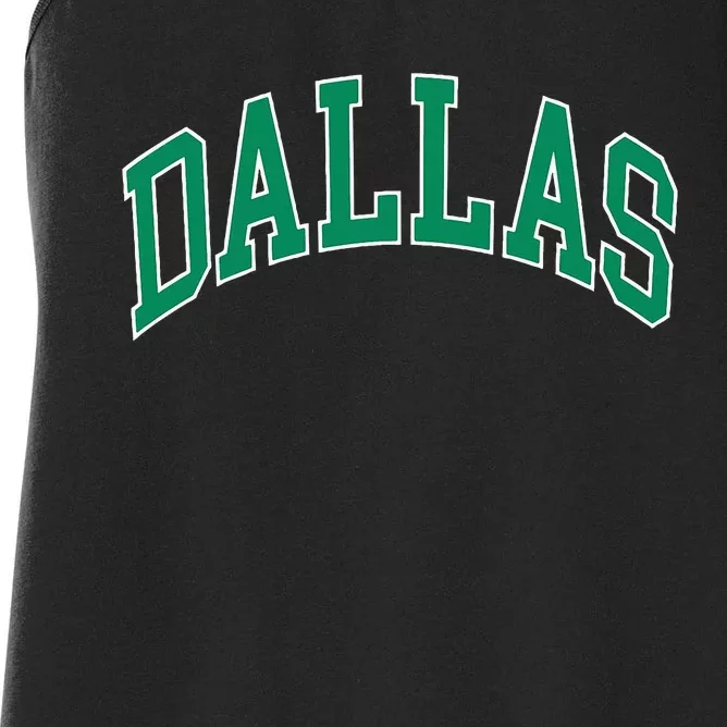 Dallas Women's Racerback Tank