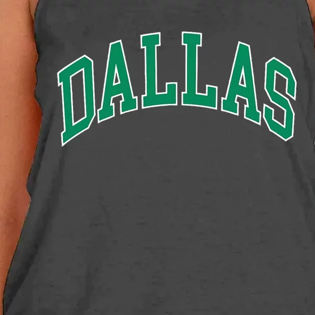 Dallas Women's Knotted Racerback Tank