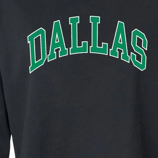 Dallas Cropped Pullover Crew