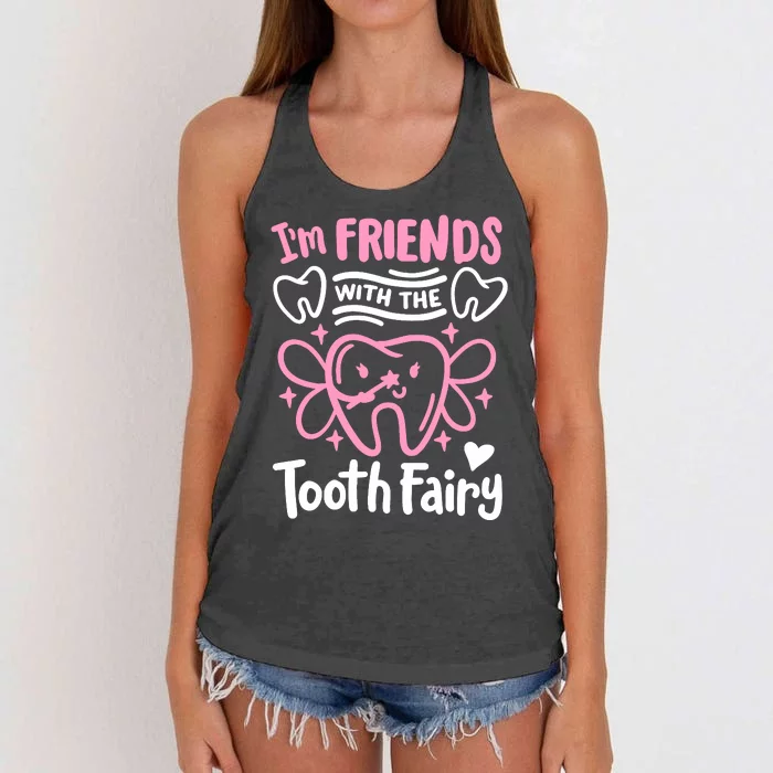 Dentist Dental Assistant Dental Hygienist Dentistry Women's Knotted Racerback Tank