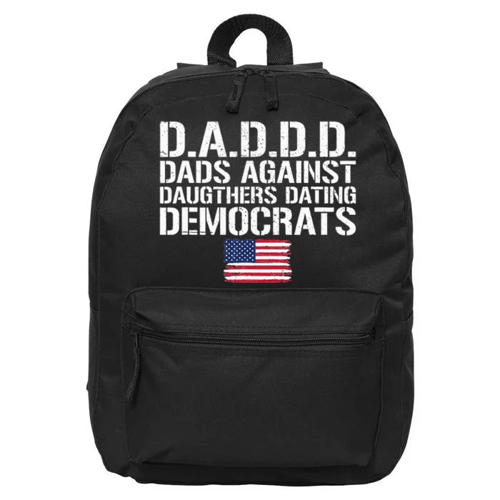 Daddd Dads Against Daughters Dating Democrats 16 in Basic Backpack