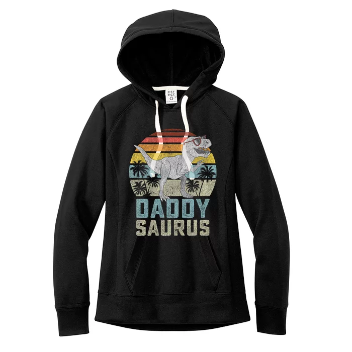 Daddysaurus Women's Fleece Hoodie