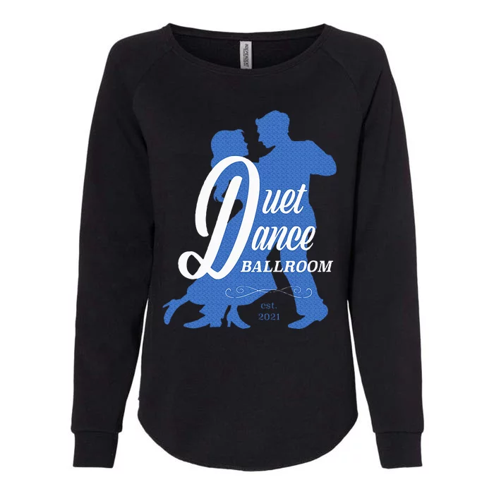 Duet Dance Ballroom Womens California Wash Sweatshirt