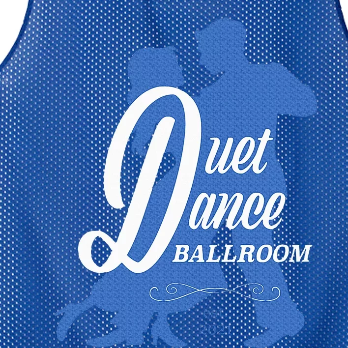 Duet Dance Ballroom Mesh Reversible Basketball Jersey Tank