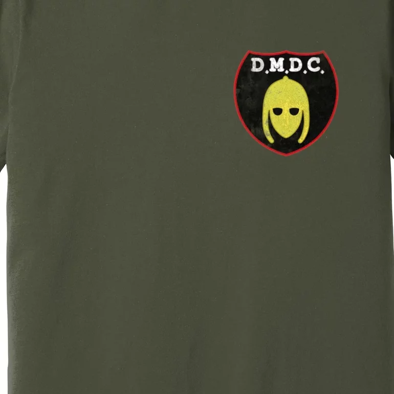 Dmdc Detectorists Badge Distressed Premium T-Shirt