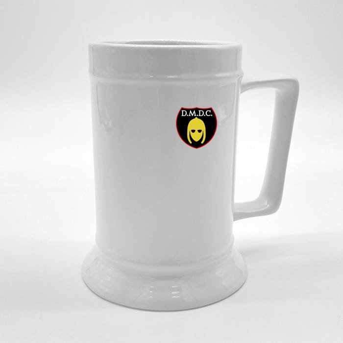 Dmdc Detectorists Badge Front & Back Beer Stein