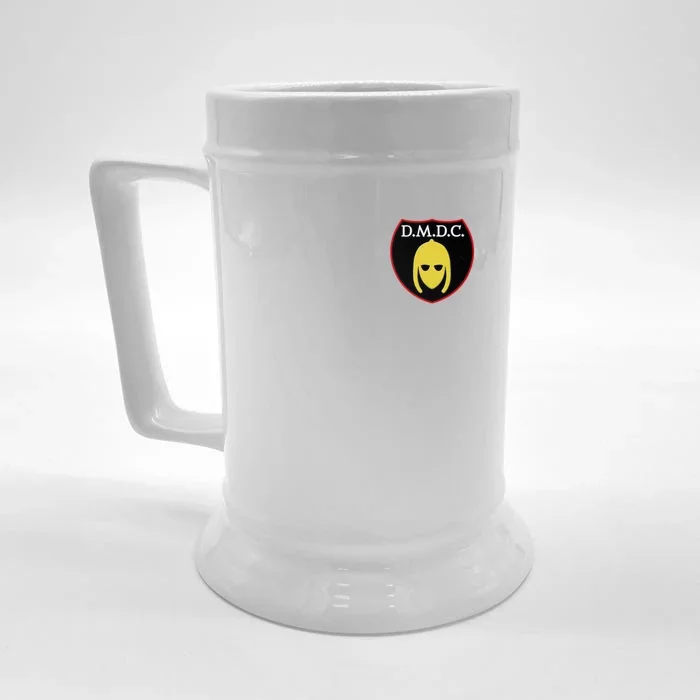 Dmdc Detectorists Badge Front & Back Beer Stein