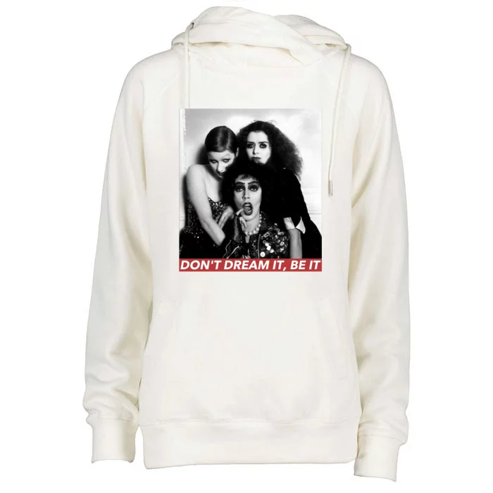 DonT Dream Be It Womens Funnel Neck Pullover Hood