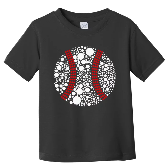 \Dot Day Baseball Lover Dot Day Make Your Mark Dot Day Toddler T-Shirt