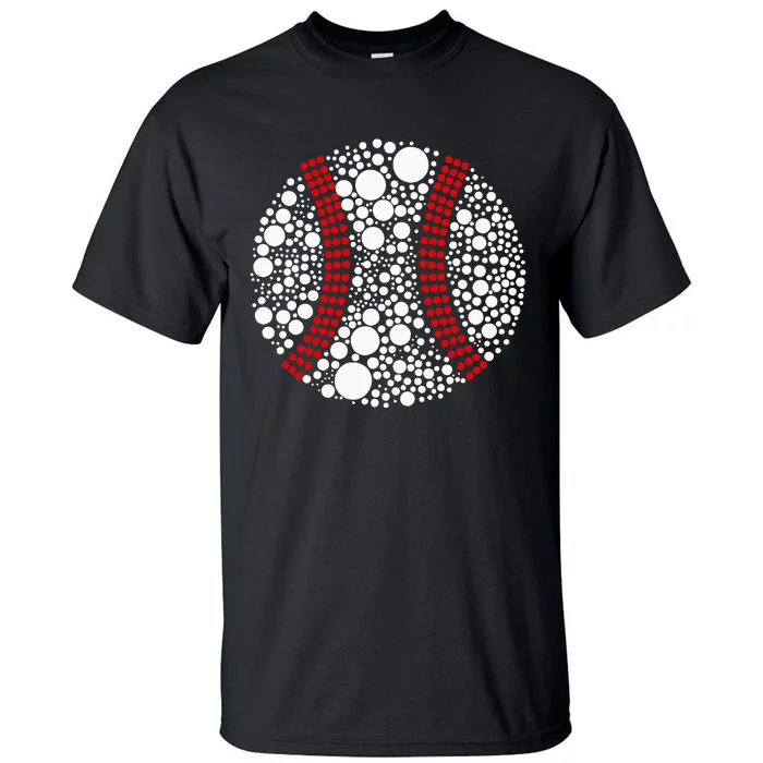 Dot Day Baseball Lover Dot Day Make Your Mark Dot Day Tall T-Shirt