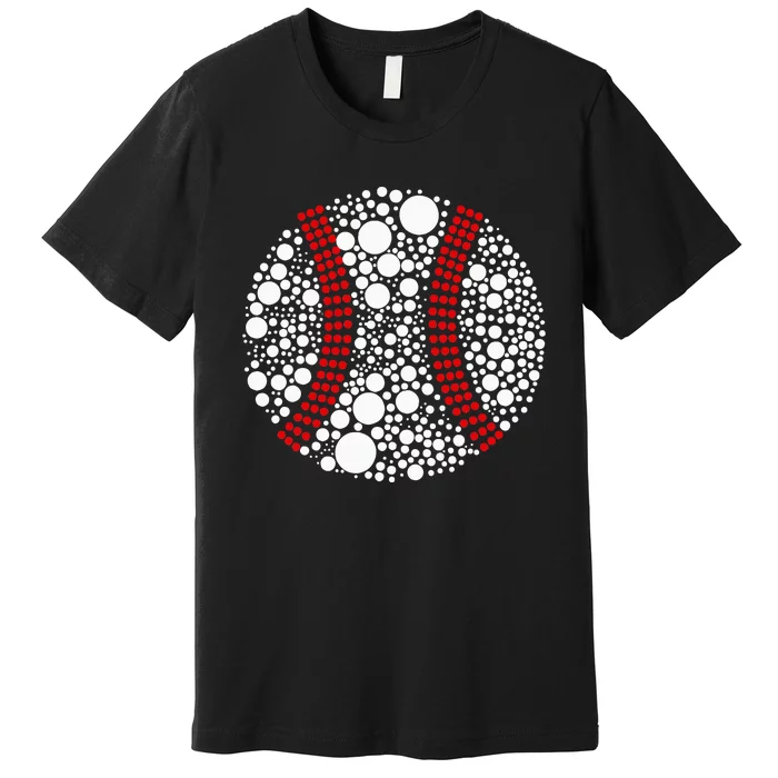 Dot Day Baseball Lover Dot Day Make Your Mark Dot Day Premium T-Shirt