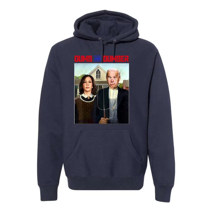 Dumb & Dumber Biden Harris Premium Hoodie