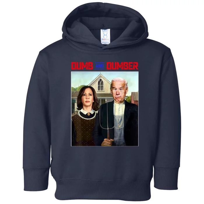 Dumb & Dumber Biden Harris Toddler Hoodie