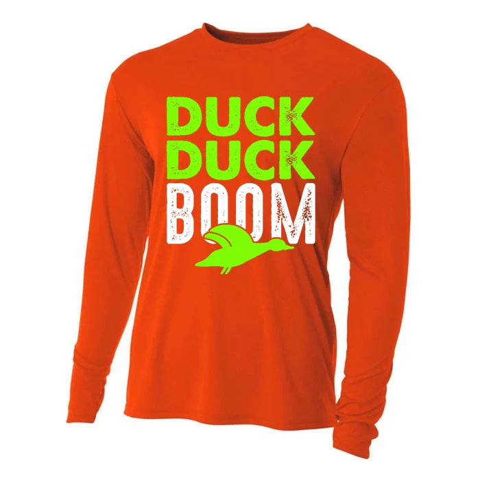 Duck Duck Boom Cooling Performance Long Sleeve Crew