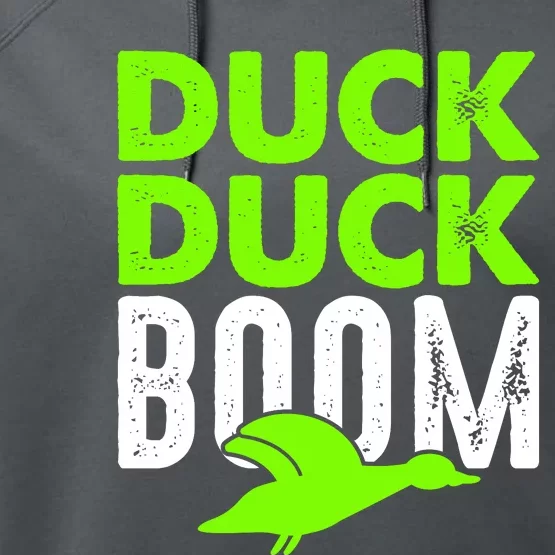 Duck Duck Boom Performance Fleece Hoodie