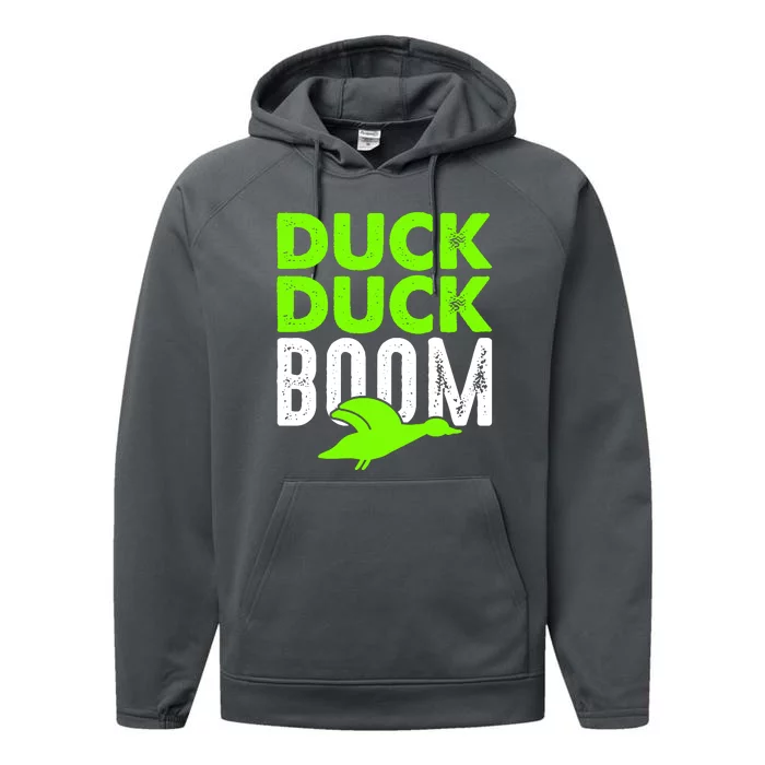 Duck Duck Boom Performance Fleece Hoodie