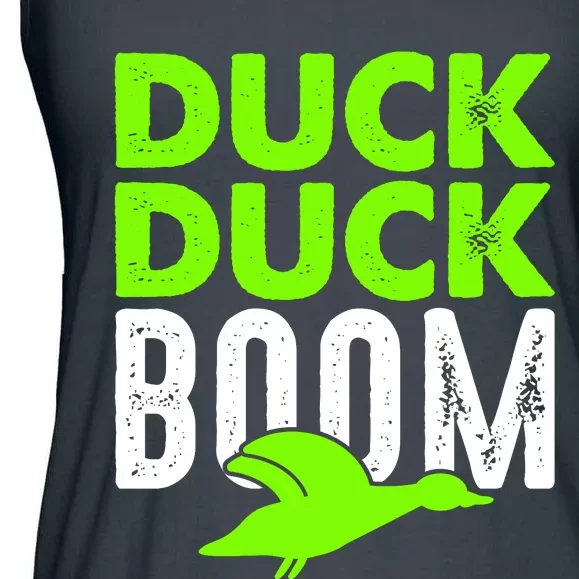 Duck Duck Boom Ladies Essential Flowy Tank