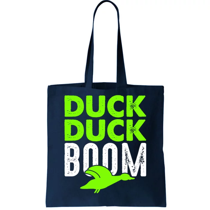 Duck Duck Boom Tote Bag