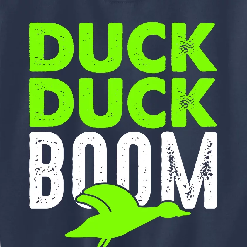 Duck Duck Boom Kids Sweatshirt