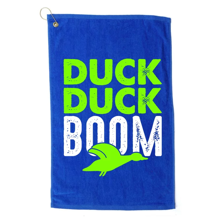 Duck Duck Boom Platinum Collection Golf Towel