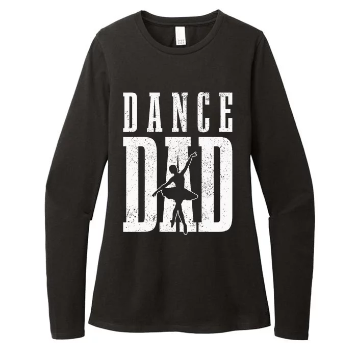 Dance Dad Ballet Dancer Ballerina Dancing Fathers Day Gift Womens CVC Long Sleeve Shirt