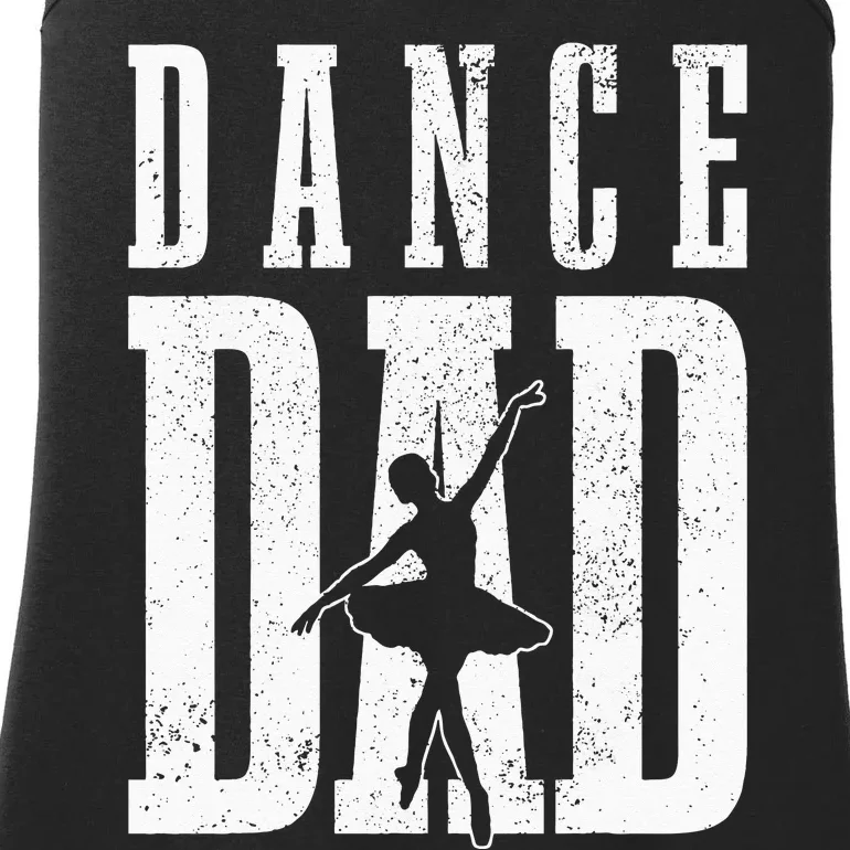 Dance Dad Ballet Dancer Ballerina Dancing Fathers Day Gift Ladies Essential Tank