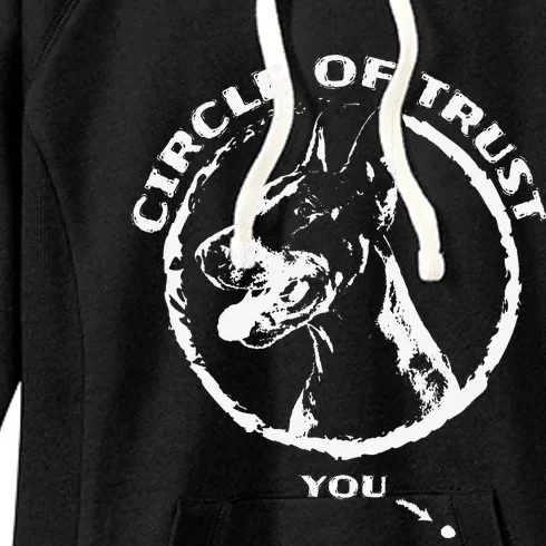 Dobermann Dog Breed Women's Fleece Hoodie