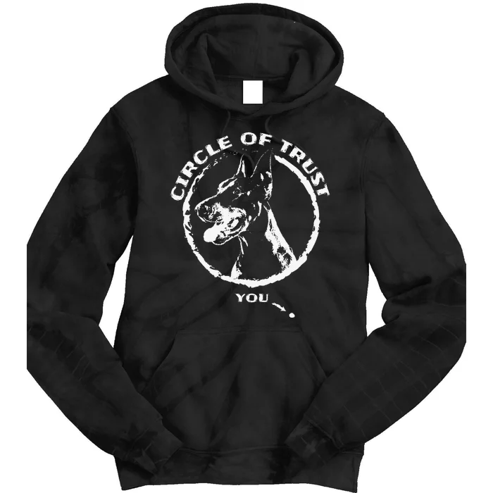 Dobermann Dog Breed Tie Dye Hoodie