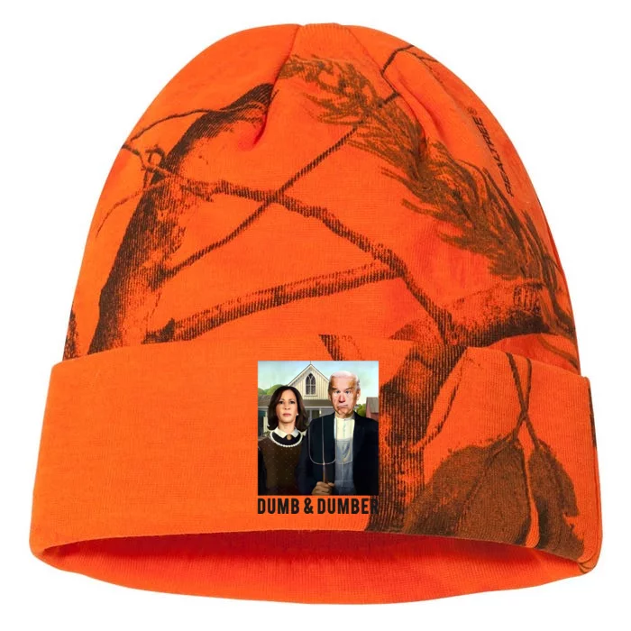 Dumb & Dumber Biden Harris Kati - 12in Camo Beanie